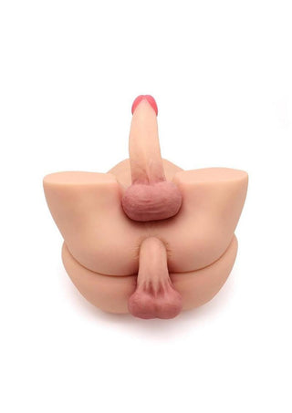 Kiotos Masturbator Penis In Ass and Dildo