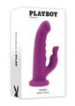 Playboy Fluffle Rechargeable Silicone Rabbit Vibrator