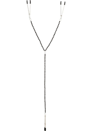 Nipple Play Tweezer Intimate Nipple and Clitoral Clamps - Silver