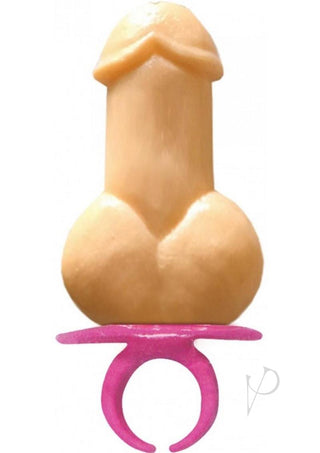 Pecker Ring Penis Shaped Candy Ring Pop (12 Piece Display) - Assorted Flavors