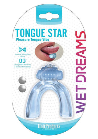 Pleasure Tongue Vibe Oral Stimulator - Blue