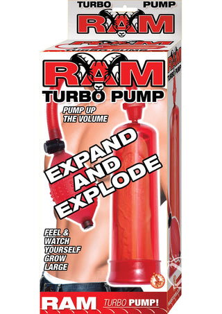 Ram Turbo Pump Penis Pump - Red