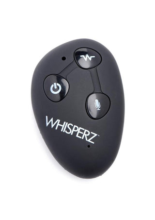 Whisperz Voice Activated 10x Vibrating Rechargeable Silicone Egg with Remote Control
