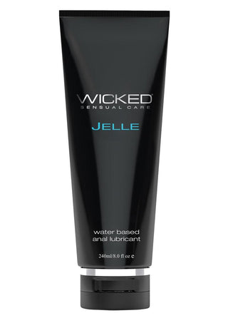 Wicked Jelle Water Based Anal Lubricant - 8oz