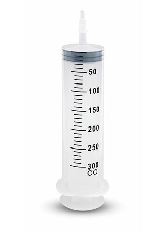 Aquaclean 300cc Enema Syringe - Clear