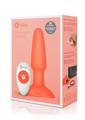 B-Vibe Rimming Plug 2 Rechargeable Silicone Anal Plug with Remote