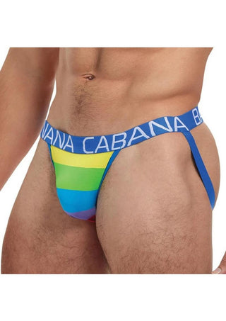 Banana Cabana Jock - Multicolor/Rainbow - Large/Medium