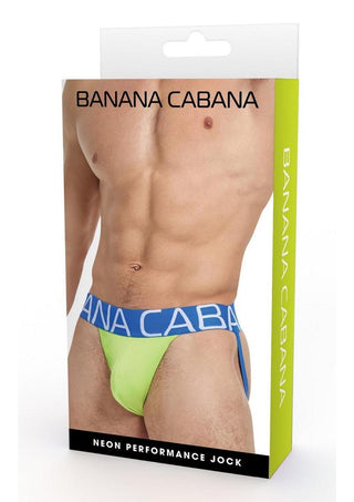 Banana Cabana Jock - Green - Medium/Small