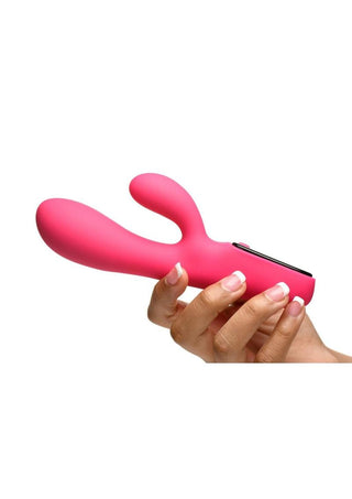 Bang! Digital Rechargeable Silicone Rabbit Vibrator