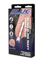 Blue Line Bling Bling Wavy Penis Plug 2in - Stainless