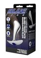 Blue Line Bling Prostate Massager Plug 2.5in - Stainless