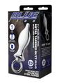 Blue Line Metal Tapered Butt Plug with Loop Hardware 2.5in - Stainless