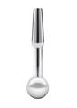 Blue Line Peephole Penis Plug - Stainless