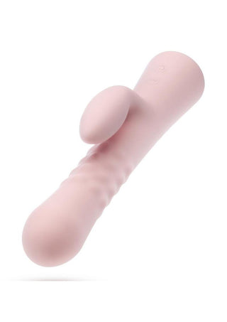 Blush Jaymie Rechargeable Silicone Rabbit Vibrator