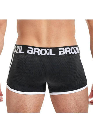 Brozil Ultra Glute and Bulge Enhancing Mesh Trunk