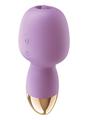 Clit-Tastic Intense Dual Massager Rechargeable Silicone Vibrator with Clitoral Stimulator