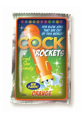 Cock Rockets Oral Sex Candy - Orange