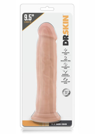 Dr. Skin Dildo - Vanilla - 9.5in