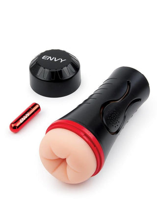 Envy Toys Squeezable Rear Clutch Vibrating Discreet Backdoor Stroker