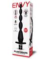 Envy Toys Vibrating Flair Beads Rechargeable Silicone Tapered Anal Beads