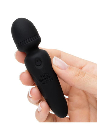 Fifty Shades Of Grey Sensation Rechargeable Silicone Mini Wand Vibrator