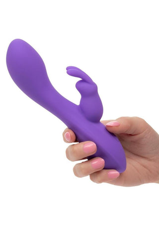 Flex Bend and Hold Double Rumbler Rechargeable Silicone Vibrator