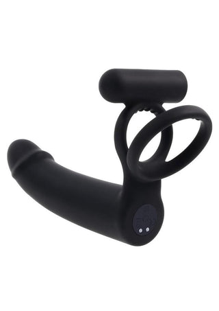Gender X Full Swing Rechargeable Silicone Panty Vibe with Remote Control - Black