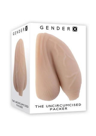 Gender X Tpe Uncircumsized Packer Dildo - Vanilla