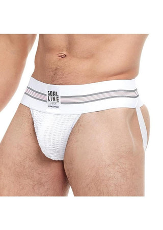 Goal Line Class Jockstrap - White - Large/XLarge