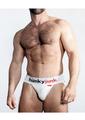 Hunker Comfy Pouch Slider-Strap Jock - White Snow