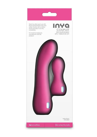 Inya Couplet Rechargeable Silicone Vibrators