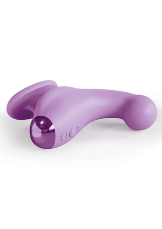 Jimmyjane Curved Gripp Rechargeable Silicone Dual Stimulating Vibrator