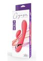 Juicy O-Gasm Stimulator Rechargeable Rabbit Vibrator - Orange