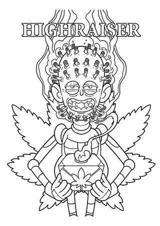 Killer Buds Coloring Book