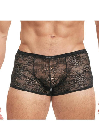 Lace King Lace Boxers - Black - Large/XLarge