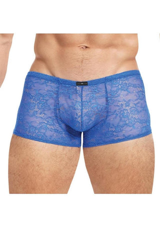 Lace King Lace Boxers - Blue - Large/Medium