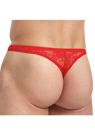 Lace King Lace Thong - Medlum