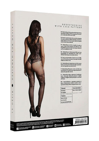 Le Desir Lace and Fishnet Bodystocking