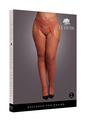 Le Desir Suspender Pantyhose with Strappy Waist - Queen - Sunset Glow