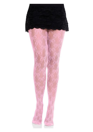 Leg Avenue Bow Net Tights
