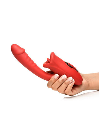 Lickgasm Deep Kiss Kissing Rechargeable Silicone Rabbit Vibrator