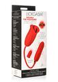 Lickgasm Magic Kiss Kissing Rechargeable Silicone Clitoral Stimulator with Thrusting Vibrator