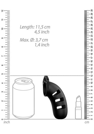 Mancage Model 21 Chastity Cage with Plug