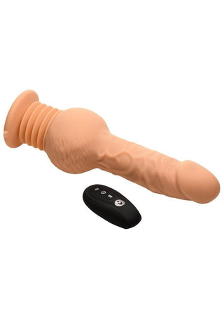 Master Series Passion Pounder Thrusting Sex Shaker Rechargeable Silicone Vibrator