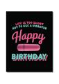 Naughtyvibes Vibe Life Is Too Short Greeting Card