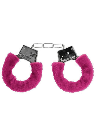 Ouch! Beginner's Handcuffs Furry - Pink