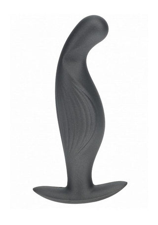 Ouch! P-Spot Anal Plug Silicone - Grey/Gun Metal