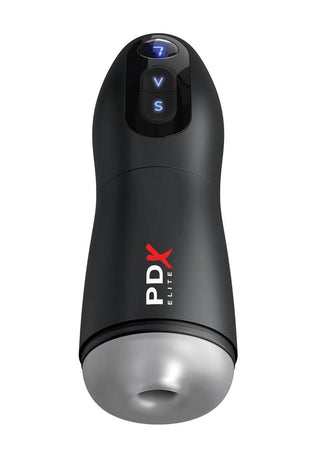 Pdx Elite Suck-O-Matic Rechargeable Masturbator - Black