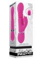 Pink Dragon Rechargeable Silicone Multi Vibrator