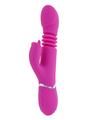 Pink Dragon Rechargeable Silicone Multi Vibrator